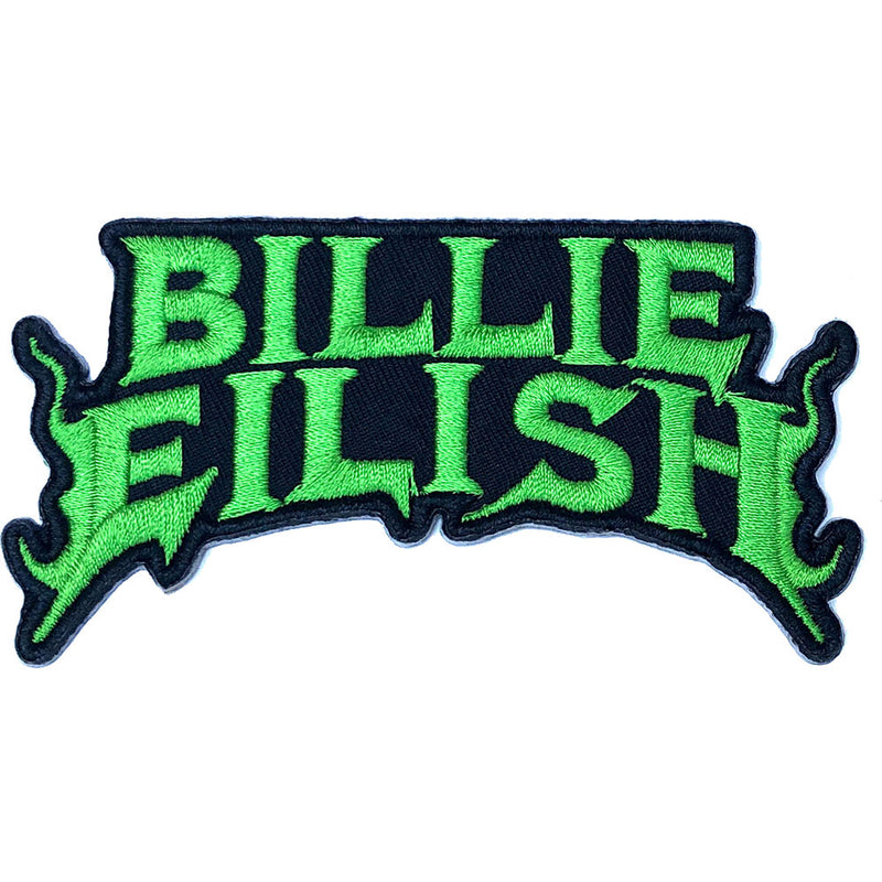 Billie Eilish Flame Green Patch