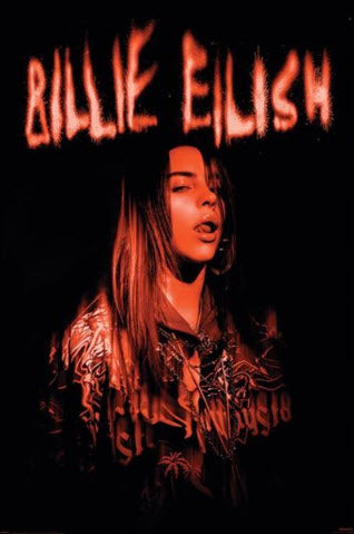 Billie Eilish Sparks Poster