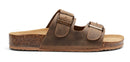 BioNatura Zenga Oiled Brown Leather Sandal