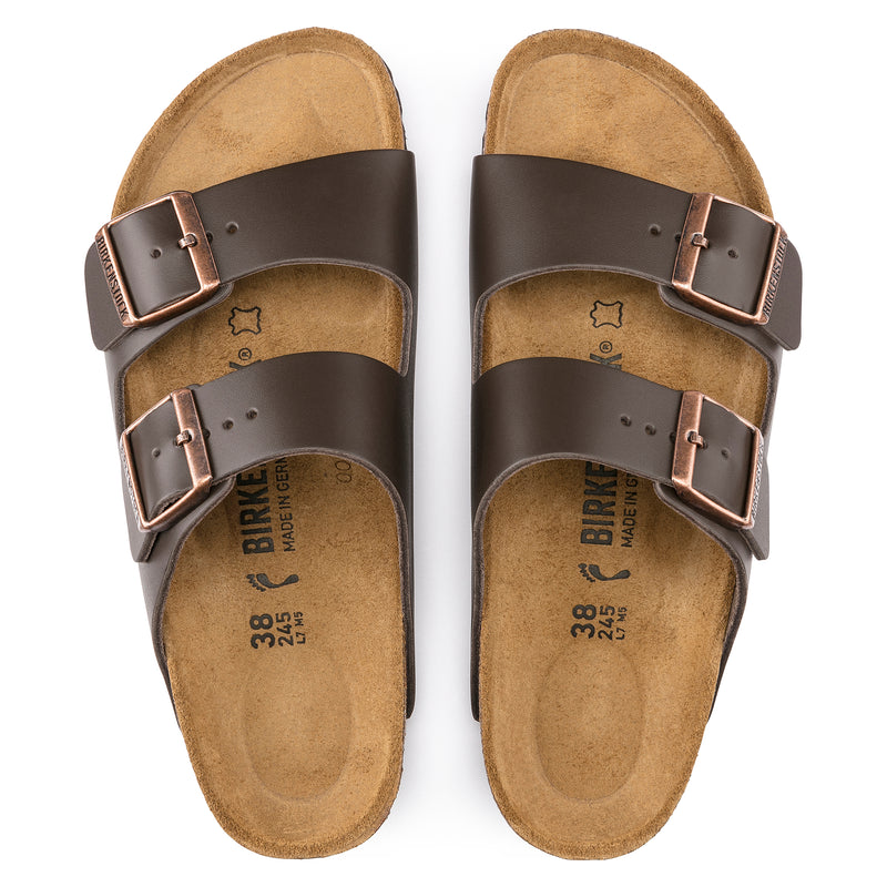 Birkenstock - Arizona Dark Brown Smooth Leather