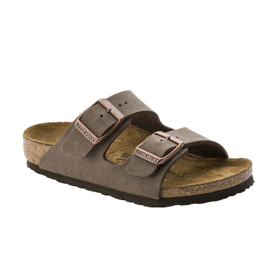 Birkenstock - Kids Arizona Mocca Birko-Flor