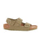 Birkenstock Kids Milano Vegan Faded Khaki Canvas