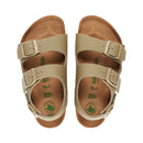 Birkenstock - Kids Milano Vegan Faded Khaki Canvas