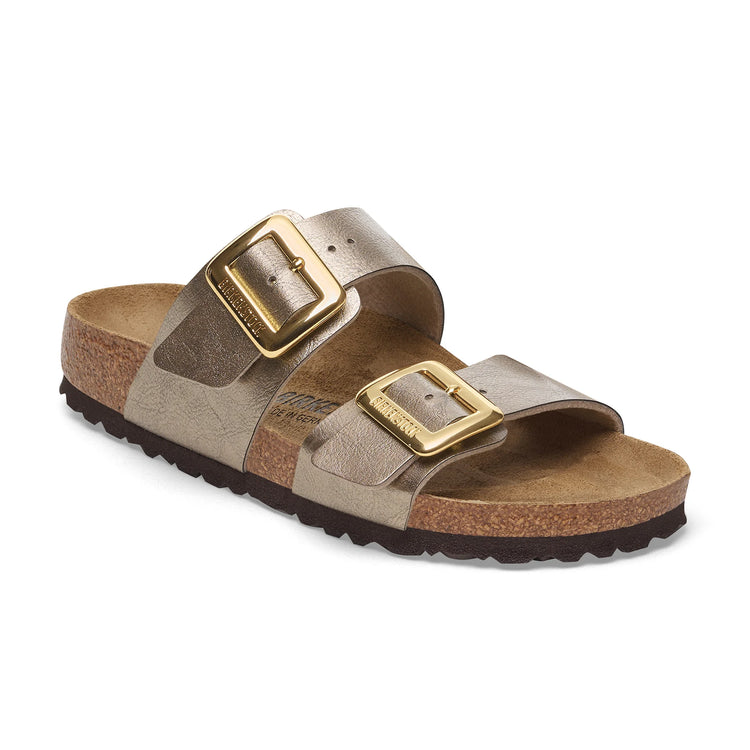 Birkenstock Sydney Cushion Buckle Graceful Taupe Birko-Flor