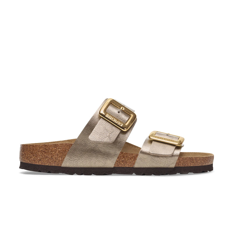 Birkenstock Sydney Cushion Buckle Graceful Taupe Birko-Flor