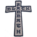 Black Sabbath Cross Woven Patch