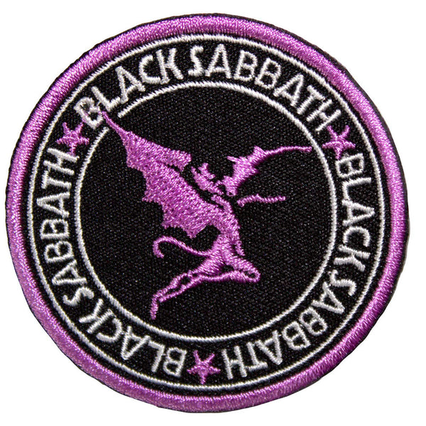 Black Sabbath Daemon Circle Woven Patch