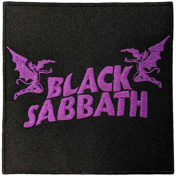Black Sabbath Wavy Logo & Daemons Woven Patch