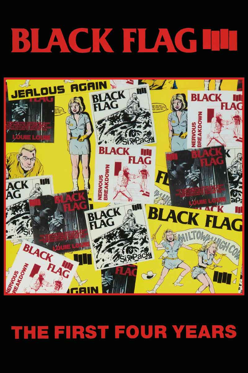 Black Flag First Four Years Poster