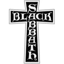 Black Sabbath  Cross Logo Cut Out Patch