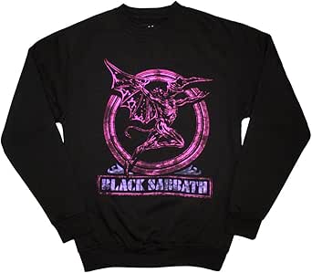 Black Sabbath  Neon Pink Henry Unisex Sweatshirt