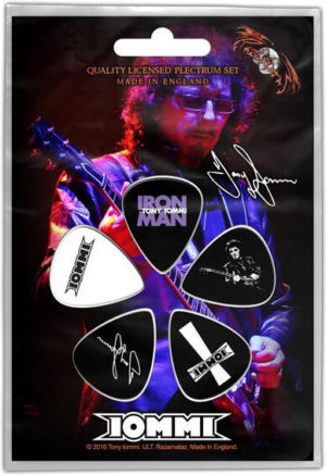 Black Sabbath Tony Iommi Guitar Picks Plectrums set of 5