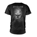 Black t-shirt with 'Blind Guardian' design featuring a crow and text on a white background