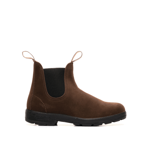 Blundstone 2410 Brown Premium Suede Leather Chelsea Boot