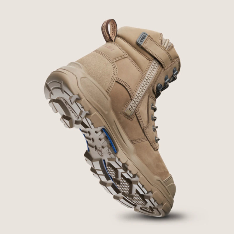 Blundstone 9063 Unisex RotoFlex Safety Boots - Stone Nubuck