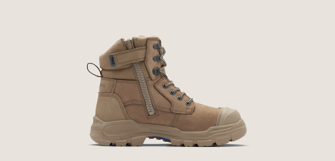 Blundstone 9063 Unisex RotoFlex Safety Boots - Stone Nubuck