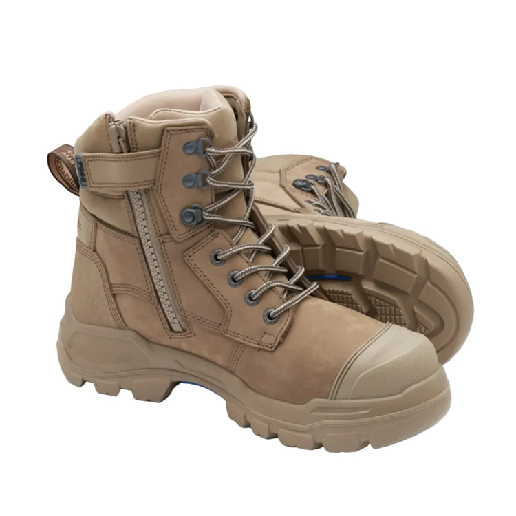 Blundstone 9063 Unisex RotoFlex Safety Boots - Stone Nubuck