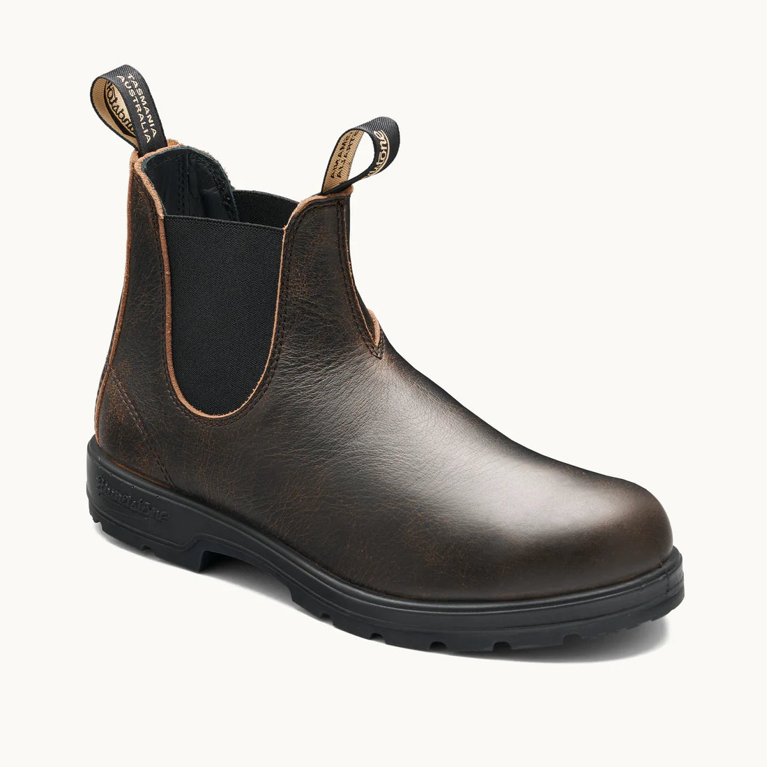 Blundstone 2440 Premium Vintage Brown Leather Chelsea Boot