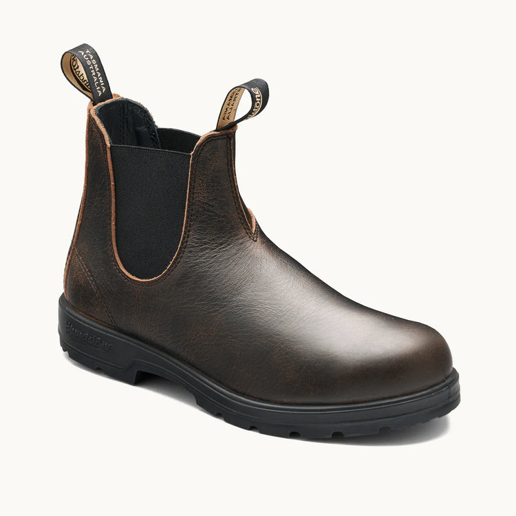 Blundstone 2440 Premium Vintage Brown Leather Chelsea Boot