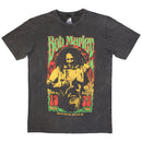 Bob Marley 1978 Unisex T-Shirt Stone Wash Charcoal Grey