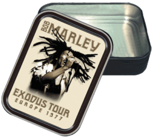 Bob Marley Exodus Large Stash Tin.