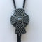 Bolo Tie Antique Silver Celtic Cross