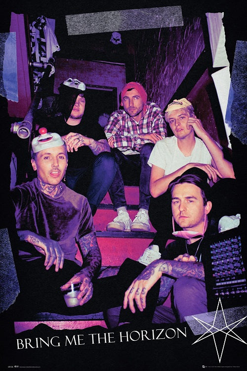 Bring Me The Horizon Red Eye Poster
