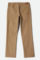 Brixton Builders 5 Pocket Stretch Pant Khaki