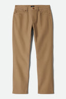 Brixton Builders 5 Pocket Stretch Pant Khaki
