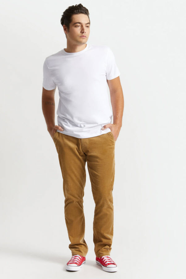 Brixton Choice Chino Pant Khaki Cord