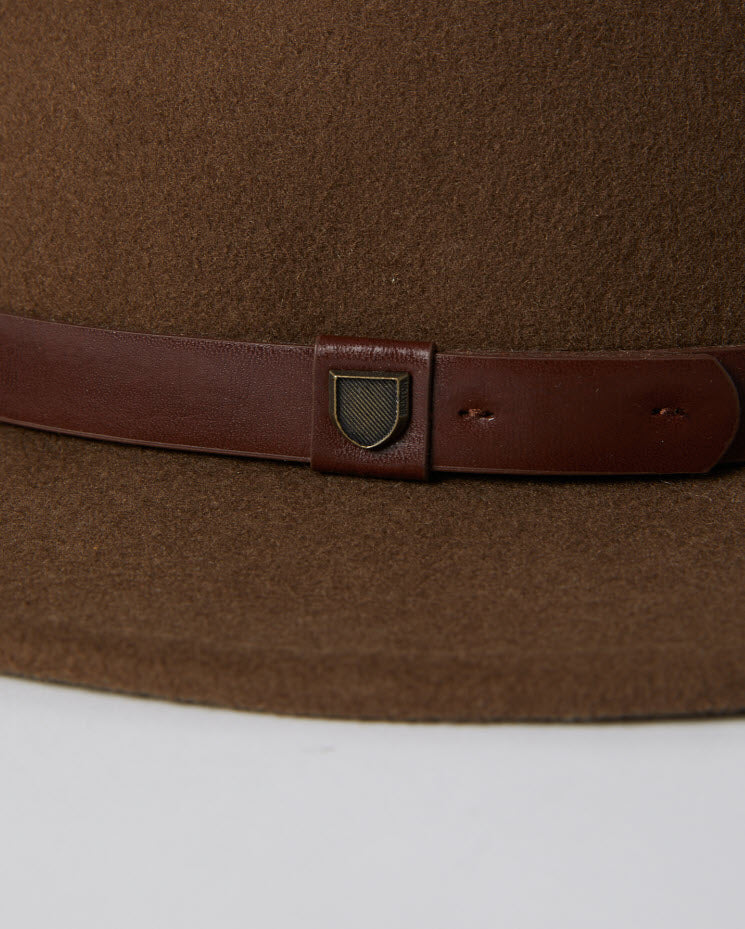 Brixton Messer II Fedora Dark Tan