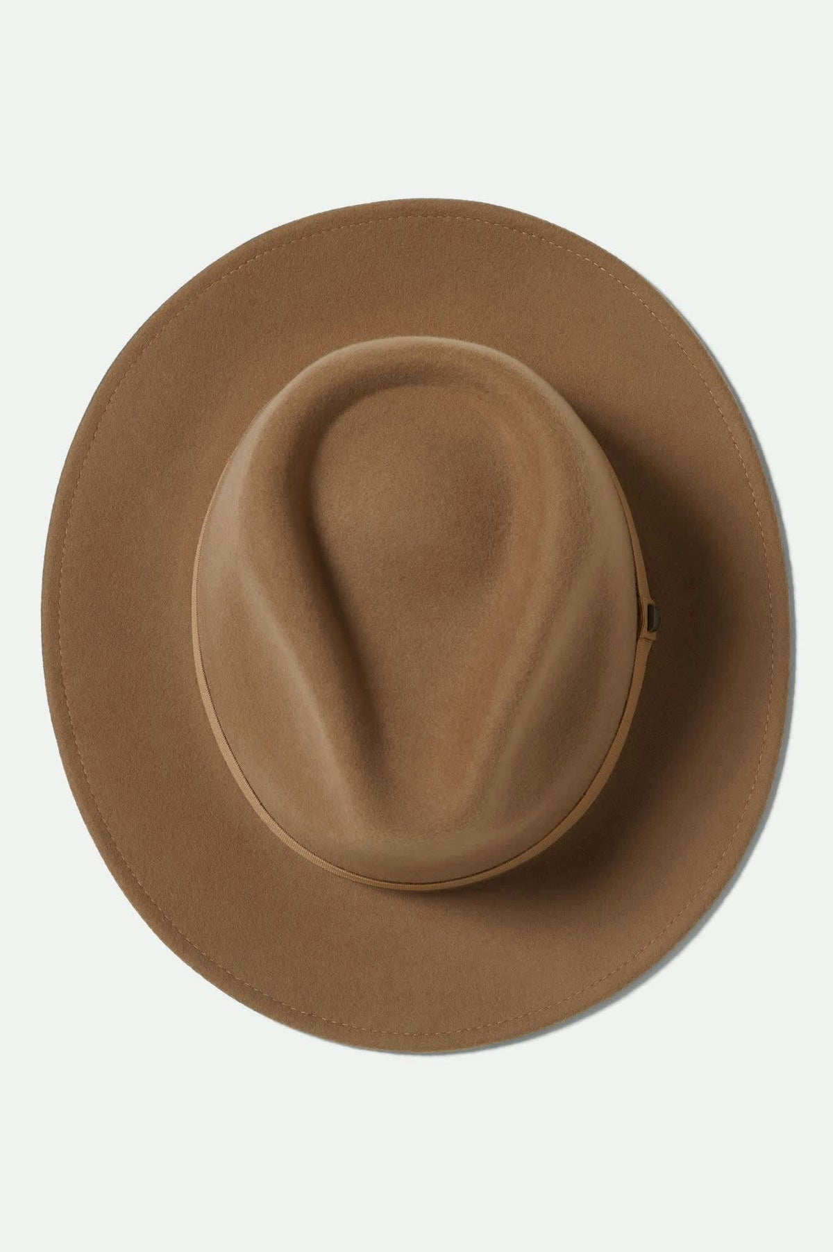 Brixton Messer Packable Fedora Khaki Khaki