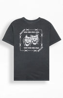 Brixton Smile Always Washed Grey T-Shirt
