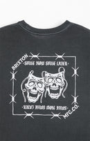 Brixton Smile Always Washed Grey T-Shirt