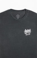 Brixton Smile Always Washed Grey T-Shirt