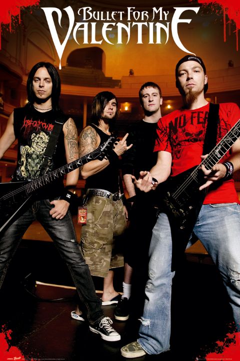 Bullet For My Valentine theatre poster