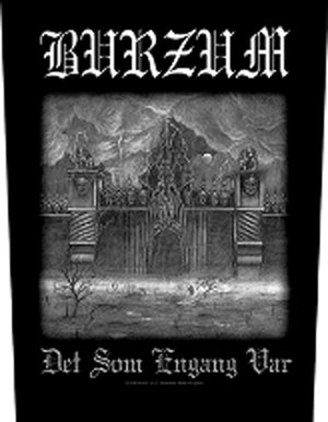 Burzum Back Patch