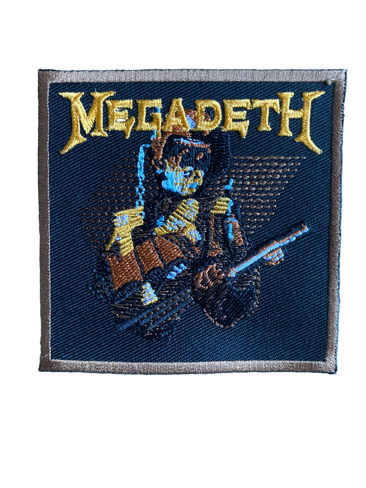 Megadeth Embroidered Sew On Patch