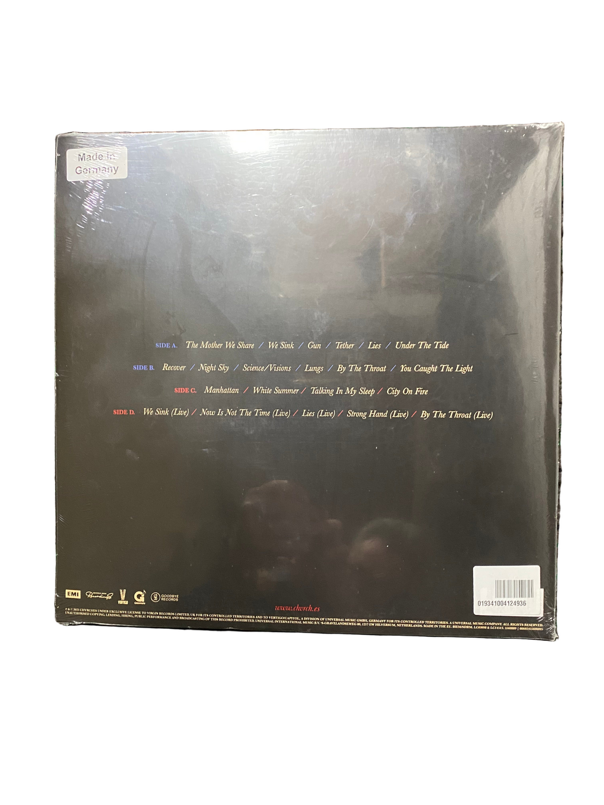 Chvrches The Bones Of What You Believe 10 Year Anniversary Edition 2LP & 7inch the mother we share demos-