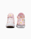 Chuck Taylor All Star 1V Rainbows Junior High Top Pink Foam