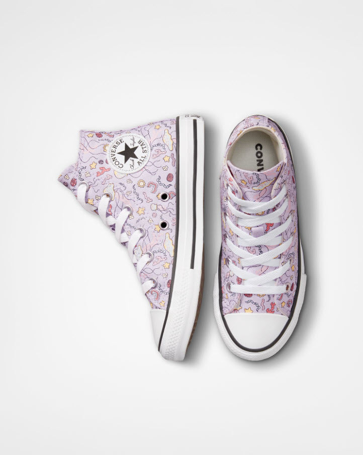 Converse Youth Hi Vapor Violet Mermaid Magic A03578C