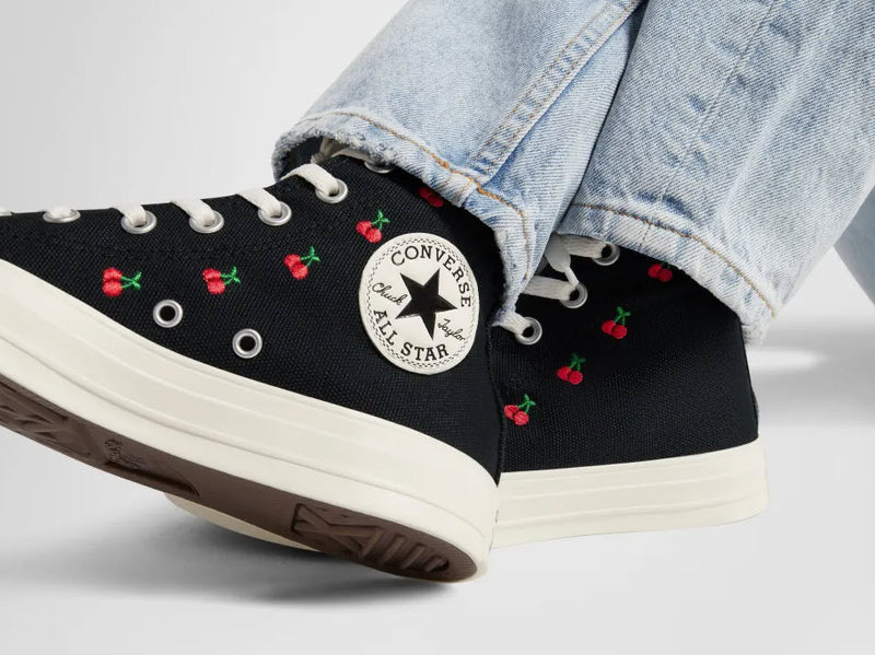 Converse CTAS Hi Black Cherries A08142C