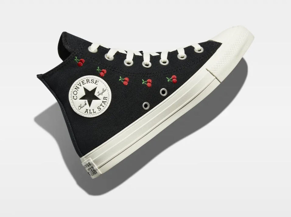 Converse CTAS Hi Black Cherries A08142C