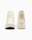 Converse CTAS Lift Hi Egret Gold Luxe Leather
