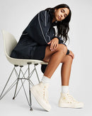 Converse CTAS Lift Hi Egret Gold Luxe Leather