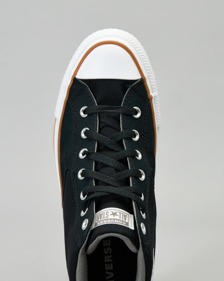 Converse CTAS Malden Street Mid Black White Origin Story A07498C