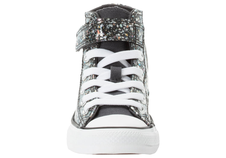 Converse CTAS Youth 1V Hi Glitter Dark Matter