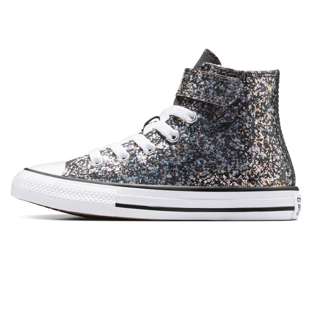 Converse CTAS Youth 1V Hi Glitter Dark Matter