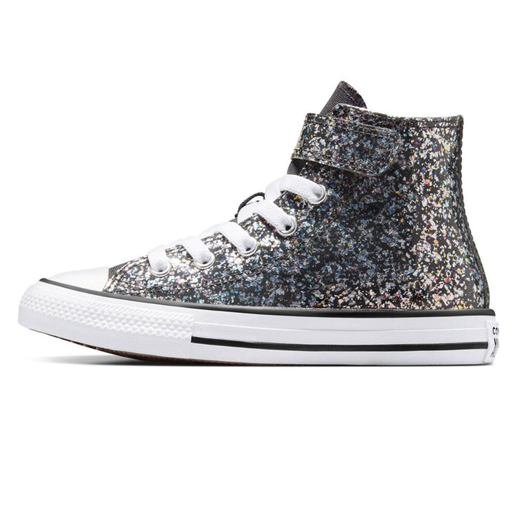Converse CTAS Youth 1V Hi Glitter Dark Matter