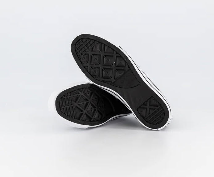 Converse Hi Black Glitter White Copper A04182C